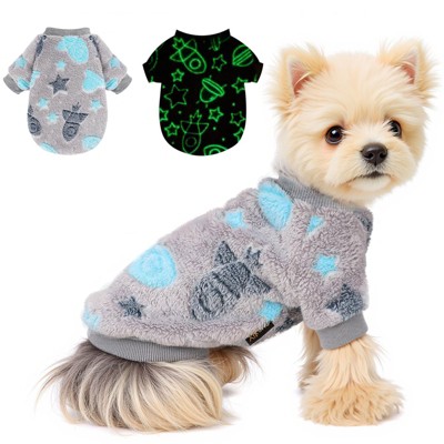 Paaaawaters Autumn Dog Jumpsuit Soft Velvet Puppy Sweater Reflective Breathable
