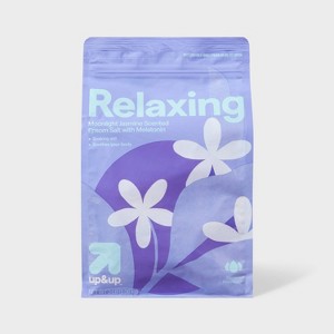 Relaxing Epsom Salt - Midnight Jasmine Scent with Melatonin - 48oz - up&up™ - 1 of 3