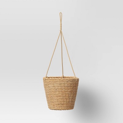 Woven Wall Planter Brown - Threshold™