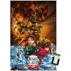 Trends International Demon Slayer: Infinity Castle (2025) - Group Key Art Unframed Wall Poster Prints - 1 of 4