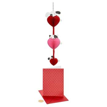Valentine's Day Card Honeycomb Heart Critters - PAPYRUS