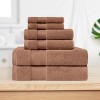 Luxury Cotton Heavyweight Solid Plush Towel Set by Blue Nile Mills - 2 of 4