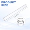 Unique Bargains High Impact Rigid Clear Pipe 1 Pc - 2 of 4