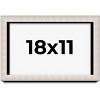 PosterPalooza | Minimalist Shadow Box Silver Picture Frame - UV Acrylic, Backing Board, Hanging Hardware - 2 of 4