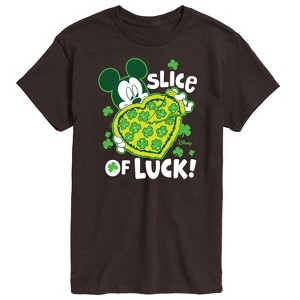 Men's - Disney - Slice Of Luck Short Sleeve Graphic T-Shirt - 1 of 4