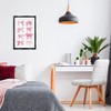 Stupell Industries Rows Of Pink Bows Black Framed Floater Canvas Wall Art - 2 of 4