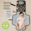 KeaBabies Ezee Portable Diaper Changing Pad, Portable Diaper Changing Mat, Waterproof Foldable Diaper Changing Pad - 2 of 4