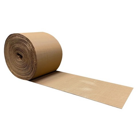 UOFFICE Corrugated Wrap 12" x 250' x 1/8" Thick - B Flute - Cardboard Wrap - image 1 of 4