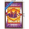 Trends International Marvel Thor: Love and Thunder - Purple Lightning Framed Wall Poster Prints - 3 of 4