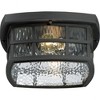 Quoizel Lighting Stonington 2 - Light Flush Mount in  Mystic Black - 4 of 4
