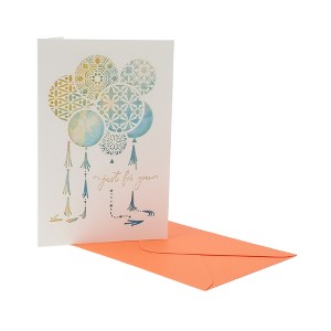 Unique Bargains Greeting Card Assorted Color 7.3"x5"x0.4" 1 Pc - 1 of 4