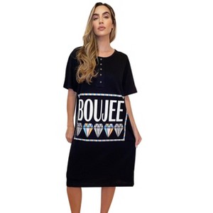 Just Love Short Sleeve Nightgown Sleep Dress for Women - 1 of 3