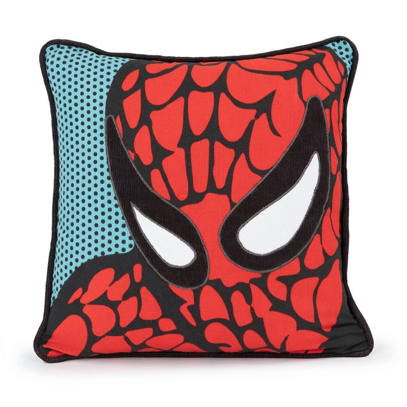 Disney Spider-Man with Embroidery/Corduroy Kids&#39; Throw Pillow, 1 of 9
