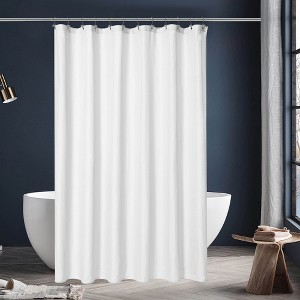 Soft Fabric Shower Curtain or Liner - 1 of 4
