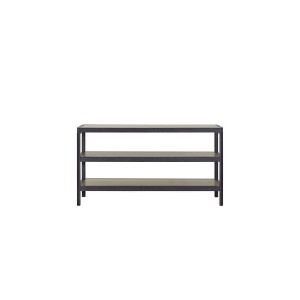 Drawer Toffee Console Table with Open Shelf, Hallway, Entryway, or Living Room Accent - 1 of 4