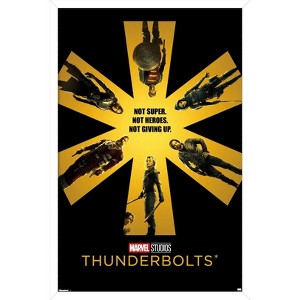 Trends International Marvel Thunderbolts (2025) - One Sheet Framed Wall Poster Prints - 1 of 4