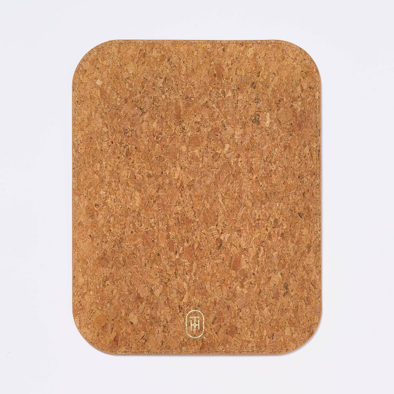 Faux Leather Mouse Pad Brown - Threshold&#8482;, 5 of 6