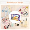 Unique Bargains Clear Portable Waterproof Travel Makeup Bag 1 Pc - 4 of 4
