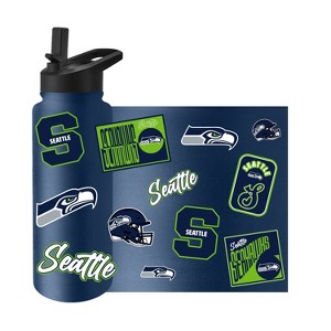 NFL Seattle Seahawks Dreamweave Quencher Bottle - 34oz - 1 of 1