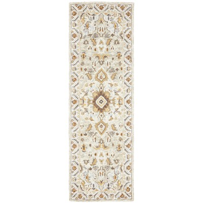 Oriental Weavers Alfresco 28403 Ivory/ Beige Indoor Area Rug - 2'6" x 8'