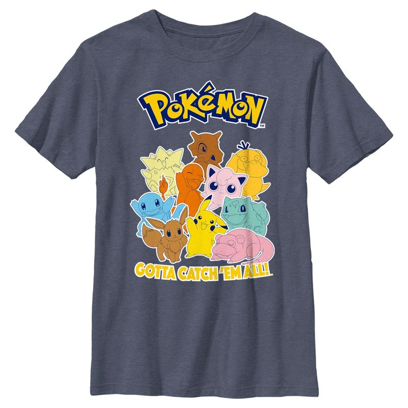 Boy's Pokemon Gotta Catch 'Em All Group T-Shirt, 1 of 5