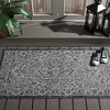 Courtyard CY8763 UV & Stain Resistant Non-Shedding Power Loomed Indoor/Outdoor Rugs - Safavieh - 2 of 4