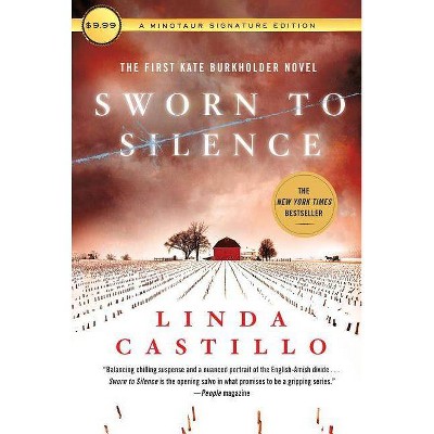 Sworn to Silence - (Kate Burkholder) by  Linda Castillo (Paperback)