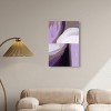 Art Remedy Fashion Fest Amethyst and Earth Combo Retro Abstract Wall Art Unframed - 2 of 4