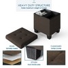 Nestl Storage Ottoman Bench with Storage Bins, Rectangular Storage Bench - image 4 of 4