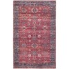 Unique Loom Maahru Collection Area Rug - Blood Moon - 2 of 4