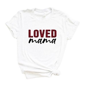 Simply Sage Market Women's Loved Mama Short Sleeve Graphic Tee - 1 of 4