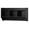 NicBex Hall Tree with Bench and Storage Cabinets Storage Drawers Multifunctional Coat Rack with 7 Hooks and Top Shelf for Living Room, Hallway - 4 of 4