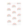 Hudson Baby Infant Girl Cotton Flannel Burp Cloths, Creative Rainbow 10-Pack, One Size - 3 of 4