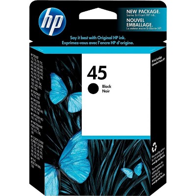 HP 45 Black Ink Cartridge (51645A) 603555