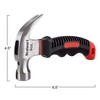 Fleming Supply Stubby Claw Hammer With Comfort Grip Fiberglass Handle - 8-oz - 2 of 4