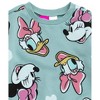 Disney Fleece Pullover Sweatshirt and Ribbed Flare Leggings Outfit Set Toddler - 4 of 4