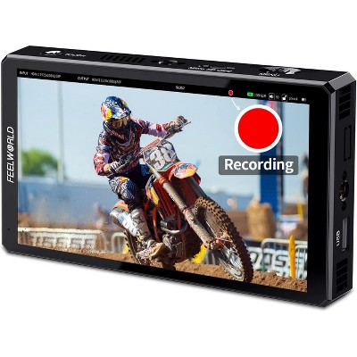 FEELWORLD F5 Pro X 5.5 Inch 1600nits Daylight Visible DSLR Camera Field 4K Monitor with 3D LUT HDMI Touchscreen Monitor Video