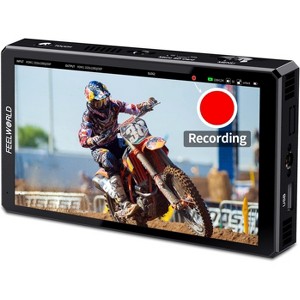 FEELWORLD F5 Pro X 5.5 Inch 1600nits Daylight Visible DSLR Camera Field 4K Monitor with 3D LUT HDMI Touchscreen Monitor Video - 1 of 1