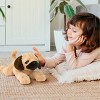 FAO Schwarz Lying Puggle 15" Stuffed Animal - 2 of 4