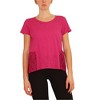 maison Jules Womens Lace Peplum Basic T-Shirt - 3 of 4