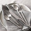 over&back 20pc Stainless Steel Hand-Forged Flatware Set - 4 of 4