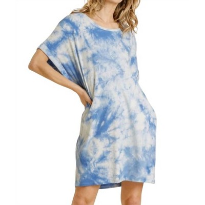 Women's Ribbed Tie Dye Dress - umgee