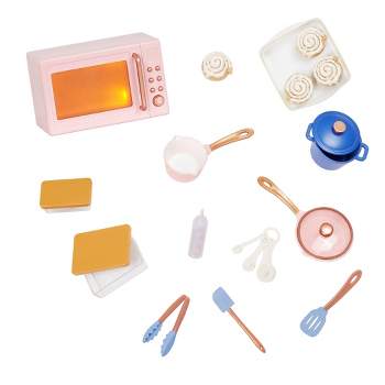 Our Generation In the Kitchen Microwave Accessory Set for 18" Dolls