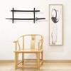 LunaLulinlk Sword Wall Mount 2-Tier Hook Katana Holder Adjustable Display Hanger Hooks and Hangers Black - 2 of 4