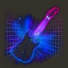 Junior's Design By Humans Retro Rock By NeonDreamDesigns T-Shirt - 2 of 3