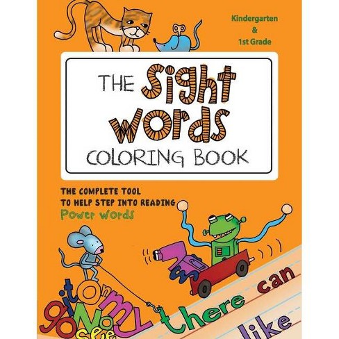 Download The Sight Words Coloring Book By Martina Goulart Paperback Target