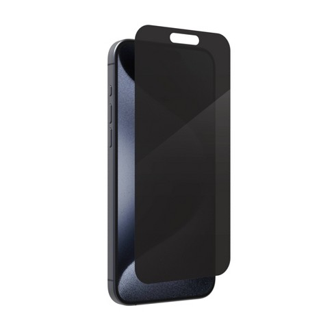 Protection Film Integral Toughened Glass Black for IPHONE 15 Pro