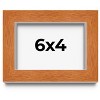 PosterPalooza | Photo Size Classic Brown Picture Frame - UV Acrylic, Foam Board Backing, Hanging Hardware - 2 of 4