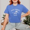 Simply Sage Market Women's Embroidered San Diego Short Sleeve Garment Dyed Tee - 2 of 3