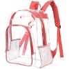 Hachikiko Clear Backpack Heavy Duty Transparent PVC Bookbag - Back to School Supplies for Boys, Girls, Teens,Stadium & Security Approved - 2 of 4